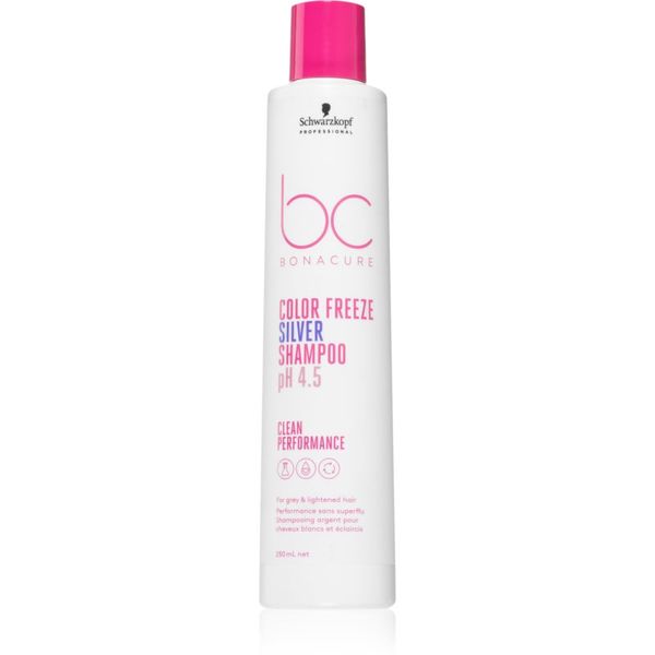 Schwarzkopf Professional Schwarzkopf Professional BC Bonacure Color Freeze Silver srebrni šampon za plavu i kosu s pramenovima 250 ml