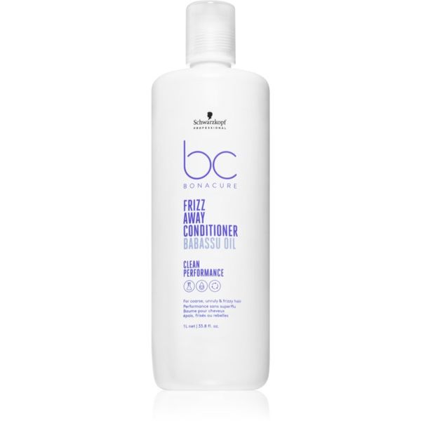 Schwarzkopf Professional Schwarzkopf Professional BC Bonacure Frizz Away Conditioner regenerator za neposlušnu i anti-frizz kosu 1000 ml