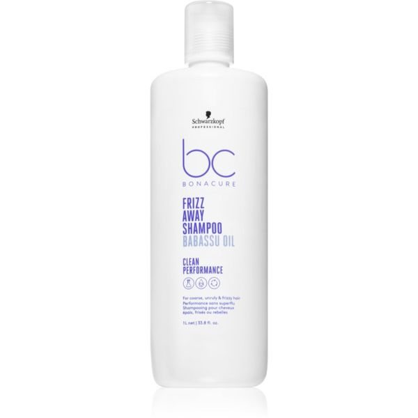 Schwarzkopf Professional Schwarzkopf Professional BC Bonacure Frizz Away Shampoo šampon za neposlušnu i anti-frizz kosu 1000 ml