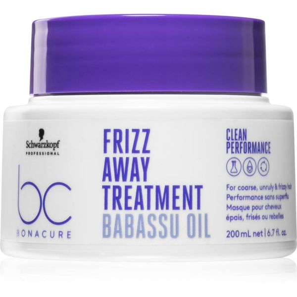 Schwarzkopf Professional Schwarzkopf Professional BC Bonacure Frizz Away Treatment maska za neposlušnu i anti-frizz kosu 200 ml