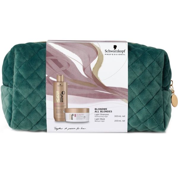 Schwarzkopf Professional Schwarzkopf Professional Blondme All Blondes Light poklon set (za nježnu i normalnu kosu)