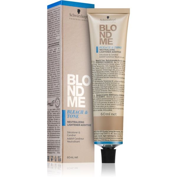 Schwarzkopf Professional Schwarzkopf Professional Blondme Bleach & Tone dodatak za posvjetljivanje i toniranje nijansa Ash 60 ml