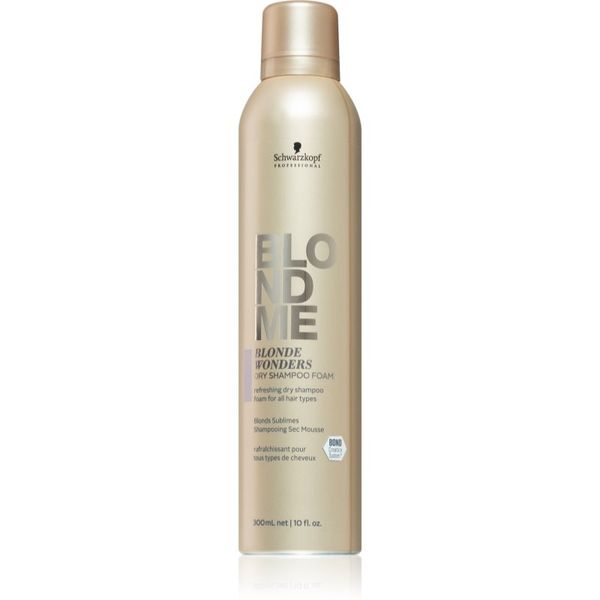 Schwarzkopf Professional Schwarzkopf Professional Blondme Blonde Wonders Suhi šampon u pjeni za plavu i kosu s pramenovima 300 ml