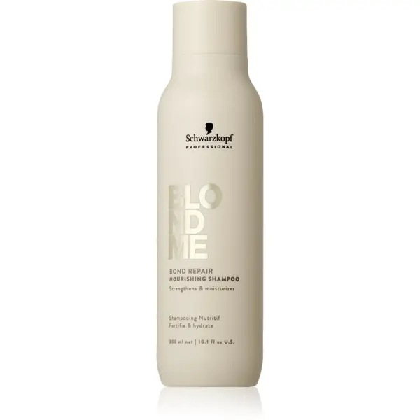 Schwarzkopf Professional Schwarzkopf Professional Blondme Bond Repair Nourishing Shampoo šampon za intenzivno jačanje kose za plavu kosu 300 ml