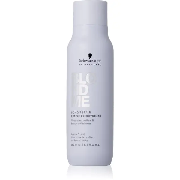 Schwarzkopf Professional Schwarzkopf Professional Blondme Bond Repair Purple Conditioner ljubičasti regenerator za plavu kosu 250 ml