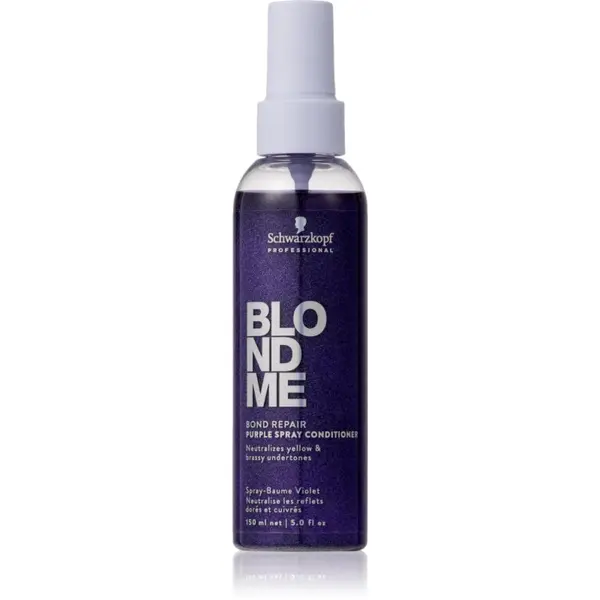 Schwarzkopf Professional Schwarzkopf Professional Blondme Bond Repair Purple Spray Conditioner ljubičasti regenerator u spreju 150 ml