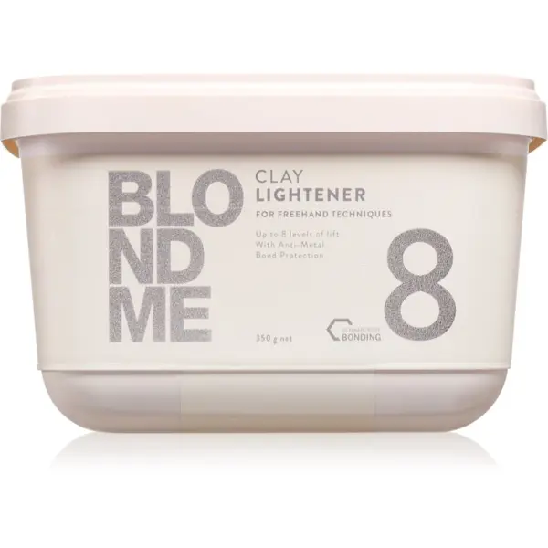 Schwarzkopf Professional Schwarzkopf Professional Blondme Clay Lightener 8 posvjetljujući puder za plavu kosu 350 g