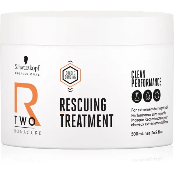 Schwarzkopf Professional Schwarzkopf Professional Bonacure R-TWO Rescuing Treatment maska za kosu za izrazito oštećenu kosu 500 ml
