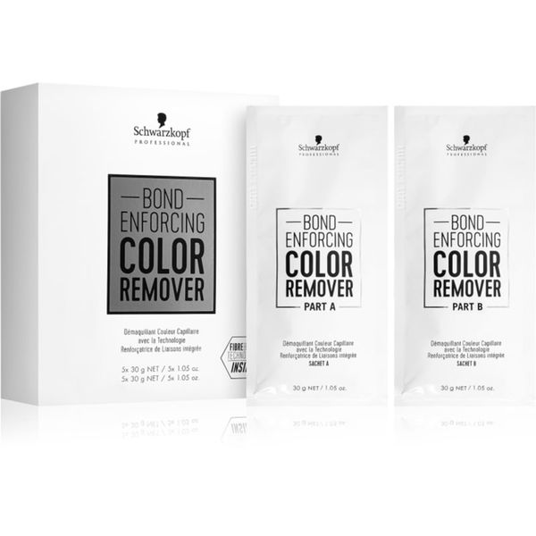 Schwarzkopf Professional Schwarzkopf Professional Bond Enforcing Color Remover odstranjivač boje za posvjetljivanje kose 10x30 g