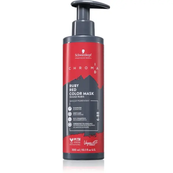 Schwarzkopf Professional Schwarzkopf Professional Chroma ID Color Mask Intense Bonding maska za kosu nijansa 6-88 Ruby Red 300 ml