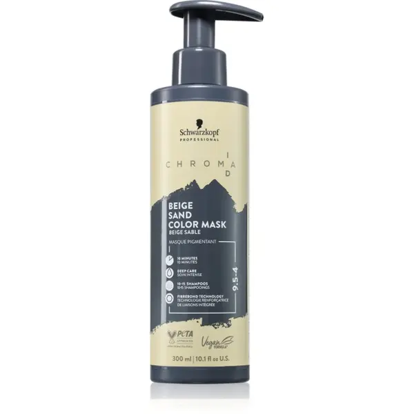 Schwarzkopf Professional Schwarzkopf Professional Chroma ID Color Mask Intense Bonding maska za kosu nijansa 9.5-4 Beige Sand 300 ml