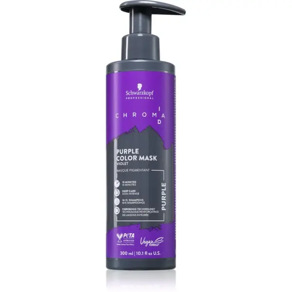 Schwarzkopf Professional Schwarzkopf Professional Chroma ID Color Mask Intense Bonding maska za kosu nijansa Purple 300 ml