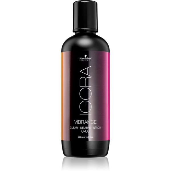 Schwarzkopf Professional Schwarzkopf Professional IGORA New Vibrance njega za naglašavanje sjaja obojene kose Clear 0-00 500 ml