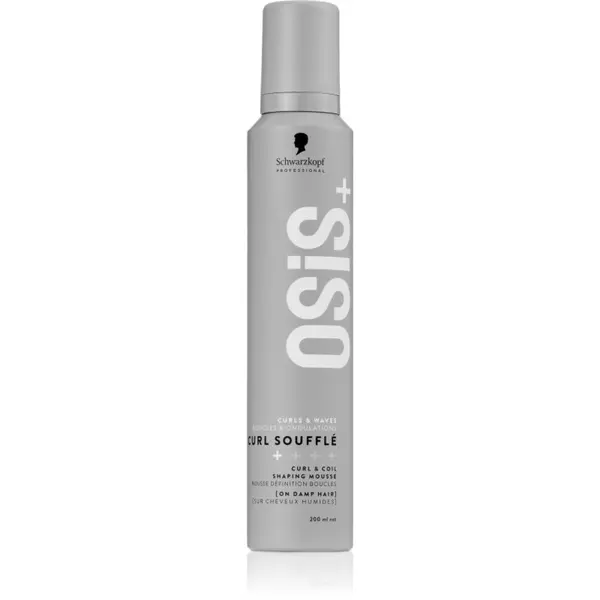 Schwarzkopf Professional Schwarzkopf Professional Osis+ Curl Soufflé pjena za oblikovanje kose za valovitu i kovrčavu kosu 200 ml