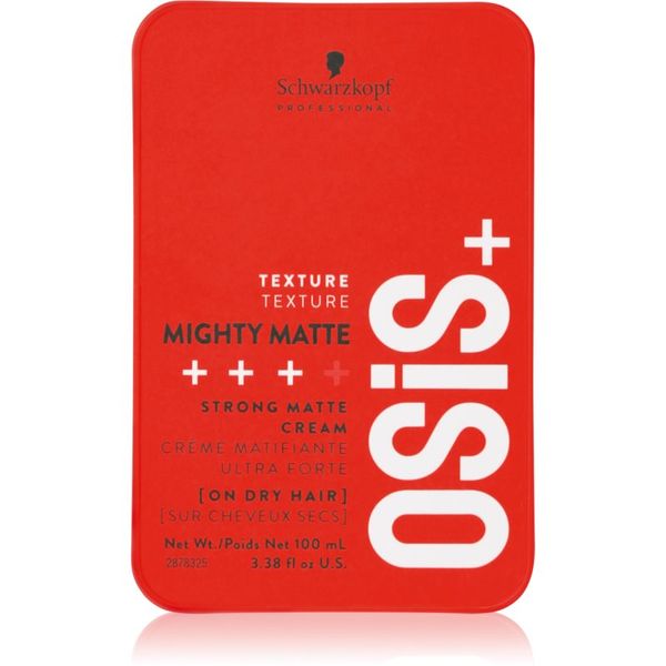 Schwarzkopf Professional Schwarzkopf Professional Osis+ Mighty Matte matirajuća krema za kosu 100 ml