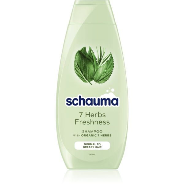 Schwarzkopf Schwarzkopf Schauma 7 Herbs biljni šampon za normalnu i masnu kosu 400 ml