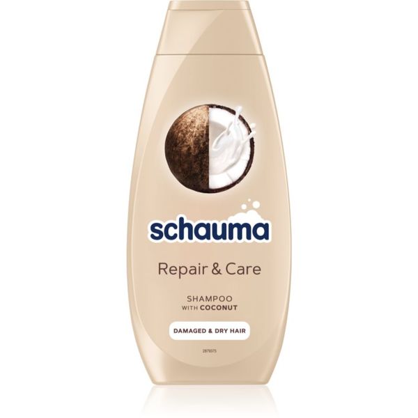 Schwarzkopf Schwarzkopf Schauma Repair & Care šampon za suhu i oštećenu kosu s kokosom 400 ml