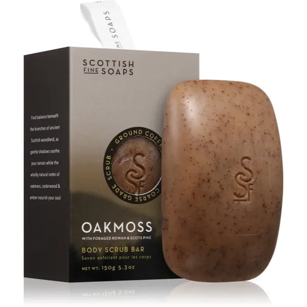 Scottish Fine Soaps Scottish Fine Soaps Oakmoss eksfolijacijski sapun za tijelo 150 g