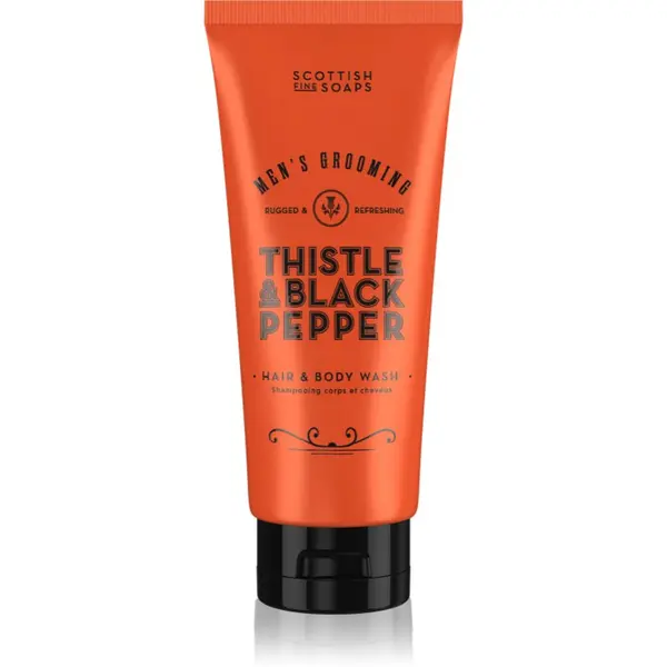 Scottish Fine Soaps Scottish Fine Soaps Thistle & Black Pepper gel za tuširanje za muškarce 200 ml