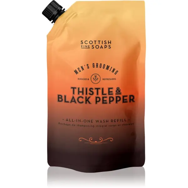 Scottish Fine Soaps Scottish Fine Soaps Thistle & Black Pepper tekući sapun zamjensko punjenje 1200 ml