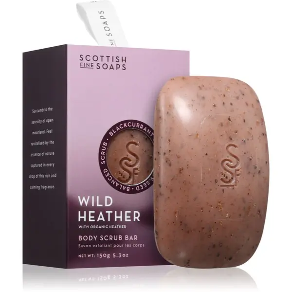 Scottish Fine Soaps Scottish Fine Soaps Wild Heather eksfolijacijski sapun za tijelo 150 g