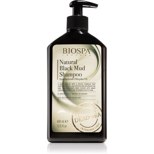 Sea of Spa Sea of Spa Bio Spa Natural Black Mud hranjivi šampon za kosu bez vitalnosti 400 ml