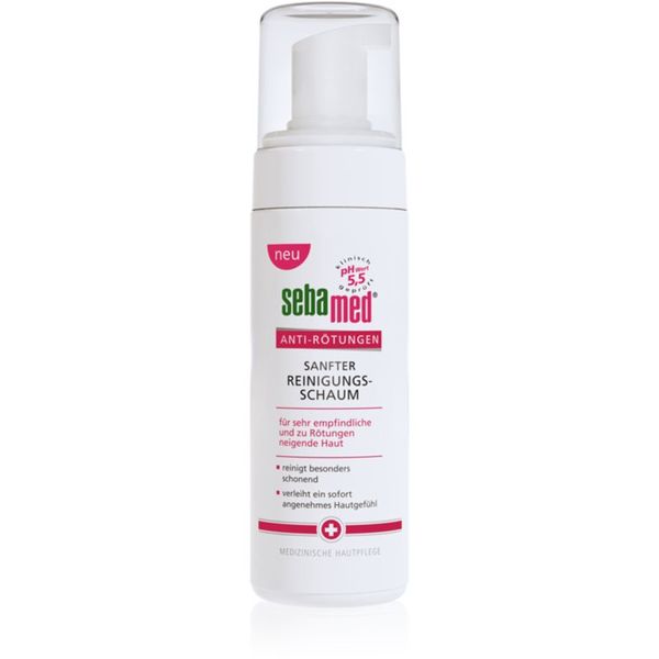Sebamed Sebamed Anti-Redness nježna pjena za čišćenje za osjetljivu i crvenu kožu lica 150 ml