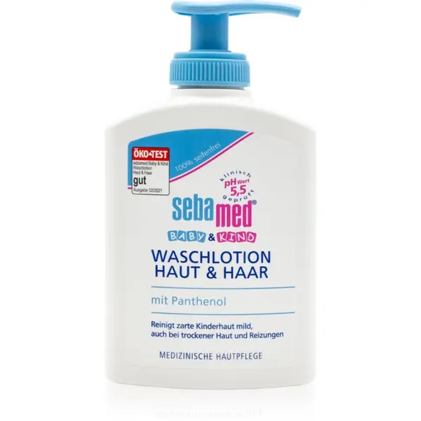 Sebamed Sebamed Baby emulzija za čišćenje za tijelo i kosu s pumpicom 200 ml