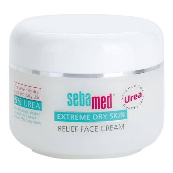 Sebamed Sebamed Extreme Dry Skin umirujuća krema  za izrazito suho lice 5% Urea 50 ml