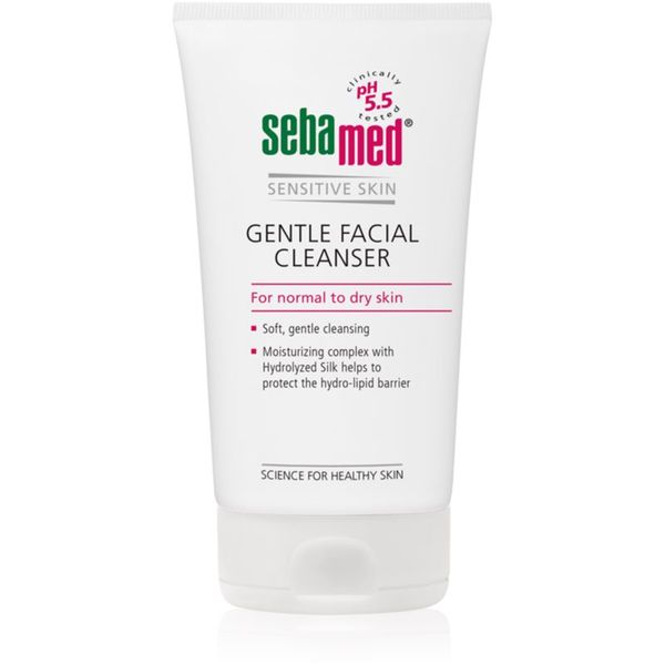 Sebamed Sebamed Sensitive Skin vrlo nježna emulzija za umivanje za lice 150 ml