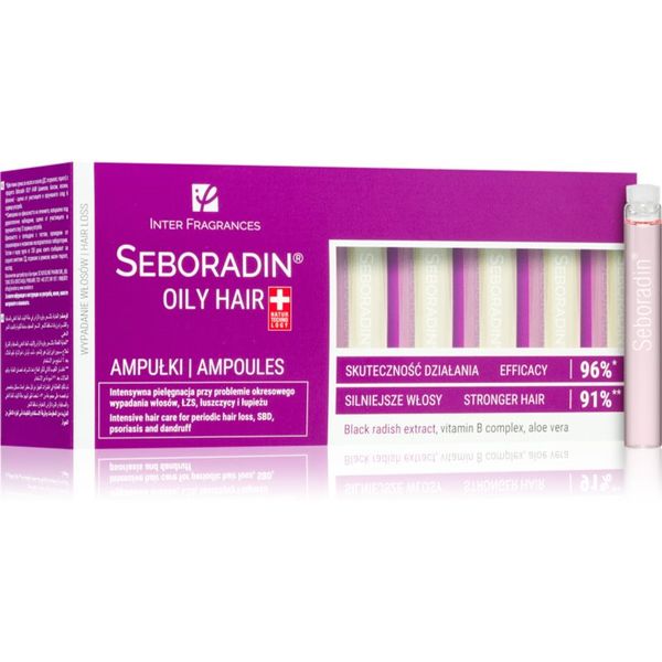 Seboradin Seboradin Oily Hair ampule protiv peruti i opadanja kose 14x5,5 ml