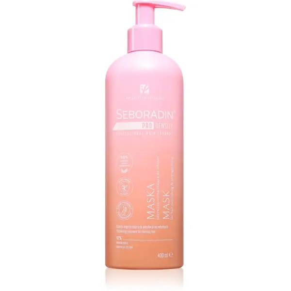 Seboradin Seboradin PRO DENSITY Nourishing Mask hranjiva maska za kosu koja se prorjeđuje 400 ml