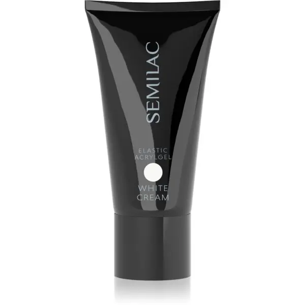 Semilac Semilac Acrylgel Elastic White Cream akrilni gel za nokte nijansa White 30 g