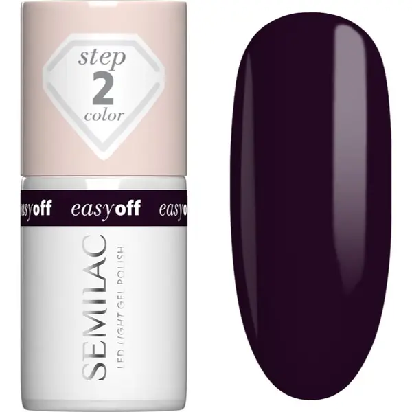Semilac Semilac Easy Off Step 2 gel lak za nokte s korištenjem UV/LED lampe nijansa Berry On Top 7 ml