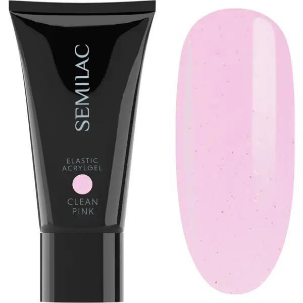 Semilac Semilac Elastic Acrylgel akrilni gel za nokte nijansa Clean Pink 30 g