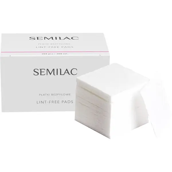 Semilac Semilac Lint-Free Pads blazinice za čišćenje za nokte 200 kom
