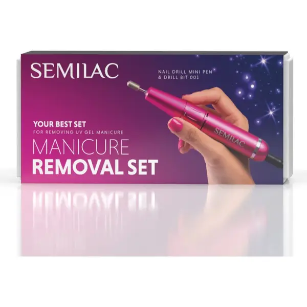 Semilac Semilac Set Manicure Removal Električna rašpica za nokte s dodatnom opremom