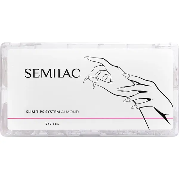 Semilac Semilac Slim Tips System Umjetni nokti tip 240 kom