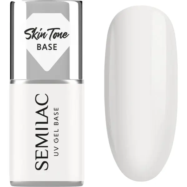 Semilac Semilac UV Gel Base Skin Tone Base bazni lak za gel nokte nijansa Coconut Cream 7 ml