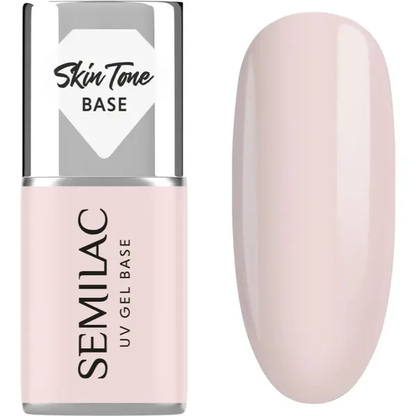 Semilac Semilac UV Gel Base Skin Tone Base bazni lak za gel nokte nijansa Écru 7 ml