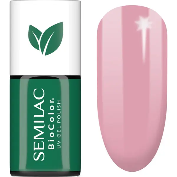 Semilac Semilac UV Hybrid BioColor gel lak za nokte s korištenjem UV/LED lampe nijansa 713 Pink Wildflowers 7 ml