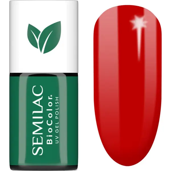 Semilac Semilac UV Hybrid BioColor gel lak za nokte s korištenjem UV/LED lampe nijansa 719 Red Cranberries 7 ml
