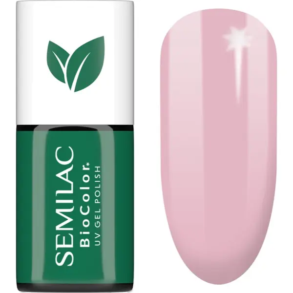 Semilac Semilac UV Hybrid BioColor gel lak za nokte s korištenjem UV/LED lampe nijansa 728 Pink Sunrise 7 ml