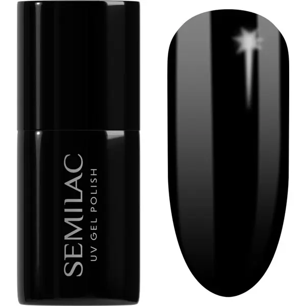Semilac Semilac UV Hybrid Black & White gel lak za nokte nijansa 031 Black Diamond 7 ml