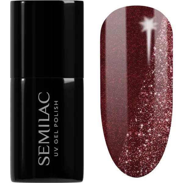 Semilac Semilac UV Hybrid Day and Night gel lak za nokte s korištenjem UV/LED lampe nijansa 397 Tea Before Wine 7 ml