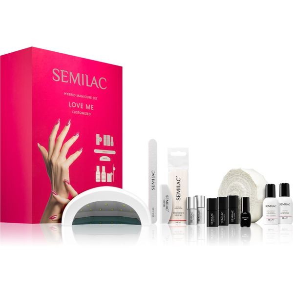 Semilac Semilac UV Hybrid Love Me set za perfektnu manikuru