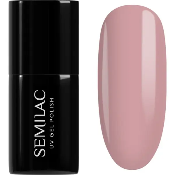 Semilac Semilac UV Hybrid Naked Nails gel lak za nokte nijansa 586 Dirty Rose Nude 7 ml