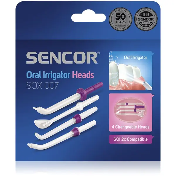 Sencor Sencor SOX 007 zamjenske glave za tuš za zube For SOI 22x 4 kom