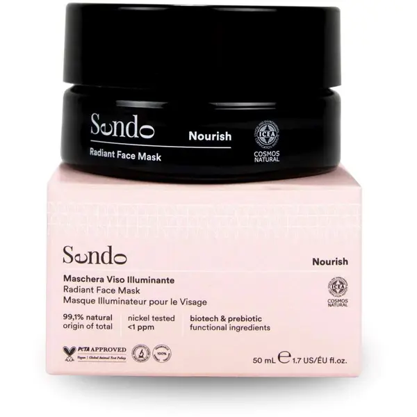 Sendo Sendo Nourish Radiant Face Mask posvjetljujuća maska za lice 50 ml
