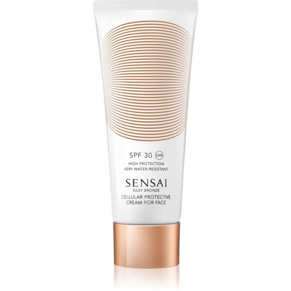 Sensai Sensai Silky Bronze Cellular Protective Cream anti-age krema za sunčanje SPF 30 50 ml